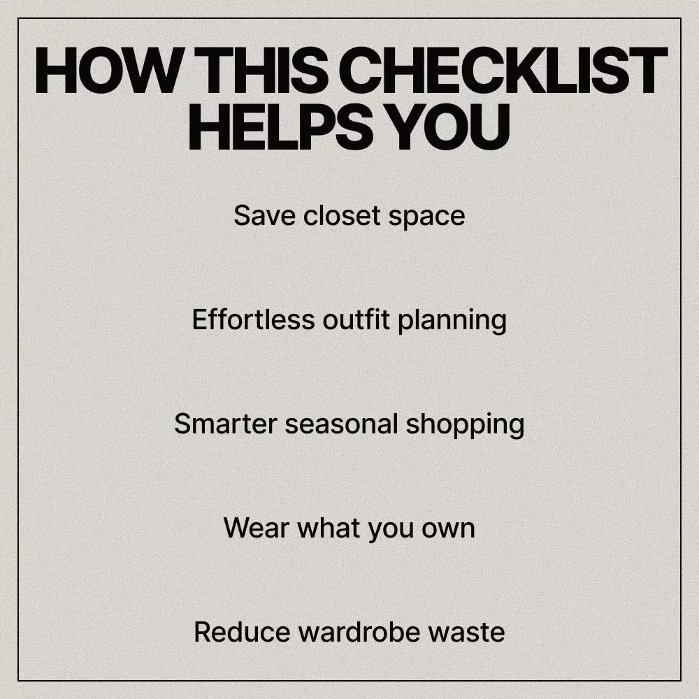 AI Tools for Seasonal Wardrobe Planning Checklist | Smart Closet Organizer | Digital Download for Effortless Outfit Planning