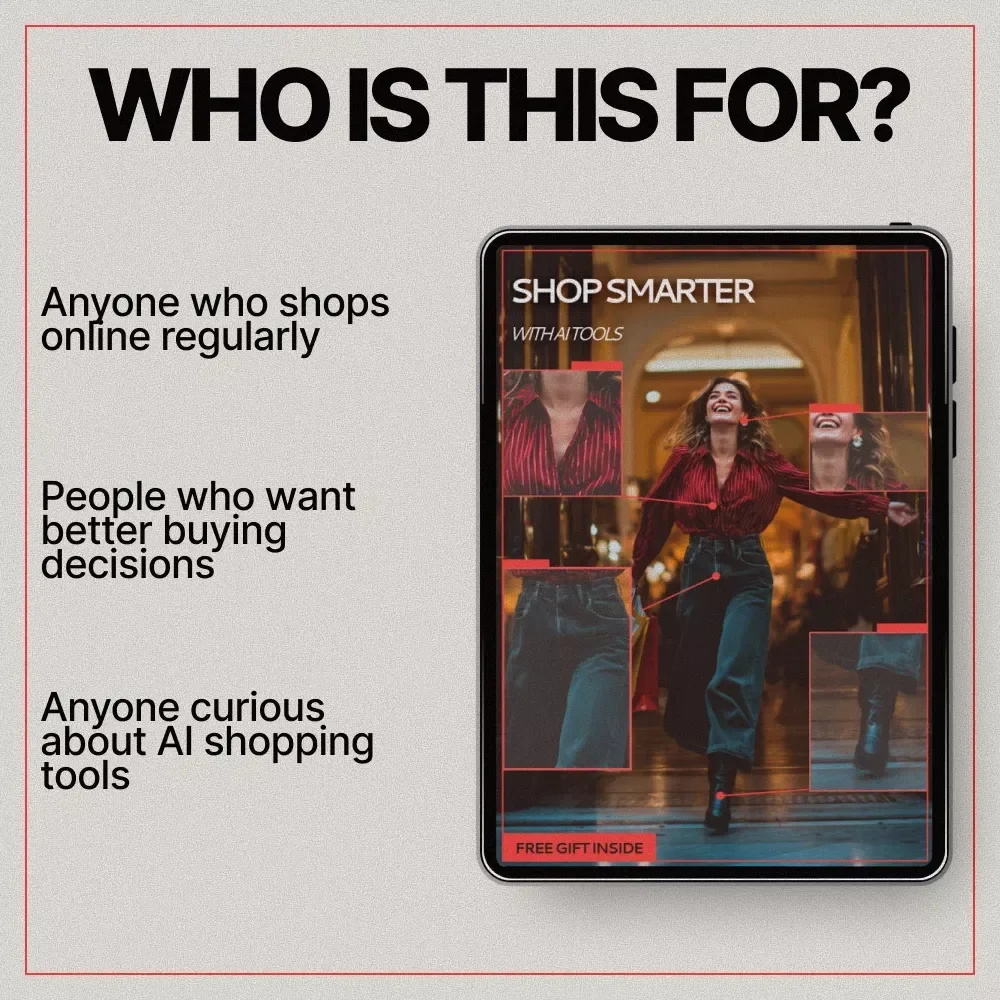 Shop Smarter with AI Tools | Smart Shopping Guide Using AI Tools for Shopping Smarter Online | Digital Download