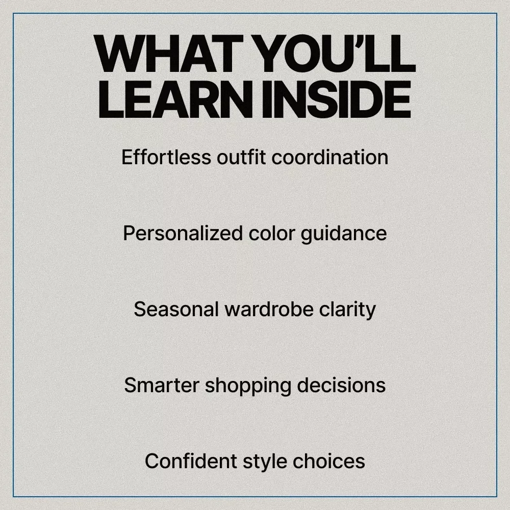 AI Tools for Color Matching Outfits – Smart Fashion eBook Guide to AI Tools for Color Matching Outfits, Color Coordination, Seasonal Styling & Wardrobe Planning