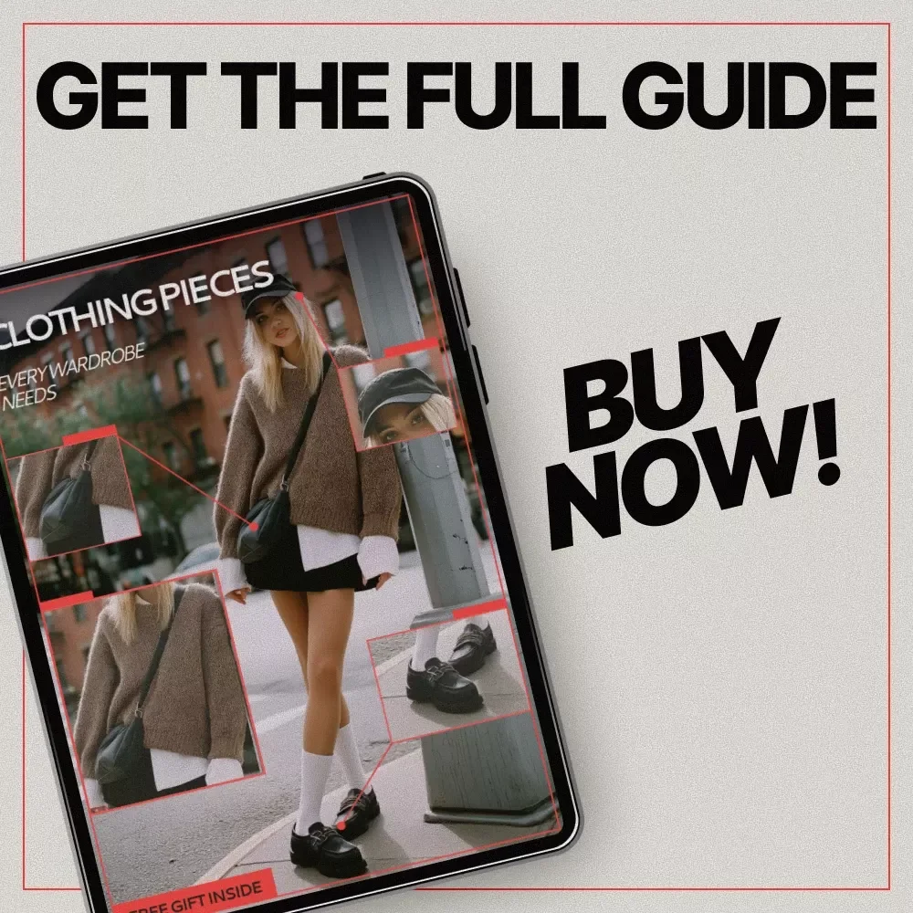 Clothing Pieces Every Wardrobe Needs – Ultimate Wardrobe Essentials Guide | Digital Download eBook & Checklist for a Versatile, Organized Closet