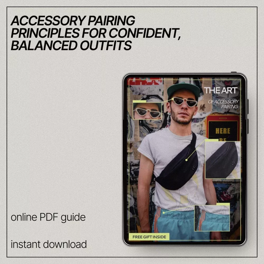 The Art of Accessory Pairing – Style Guide Ebook on how to match accessories to outfits, Build Polished Looks, Color & Proportion Styling