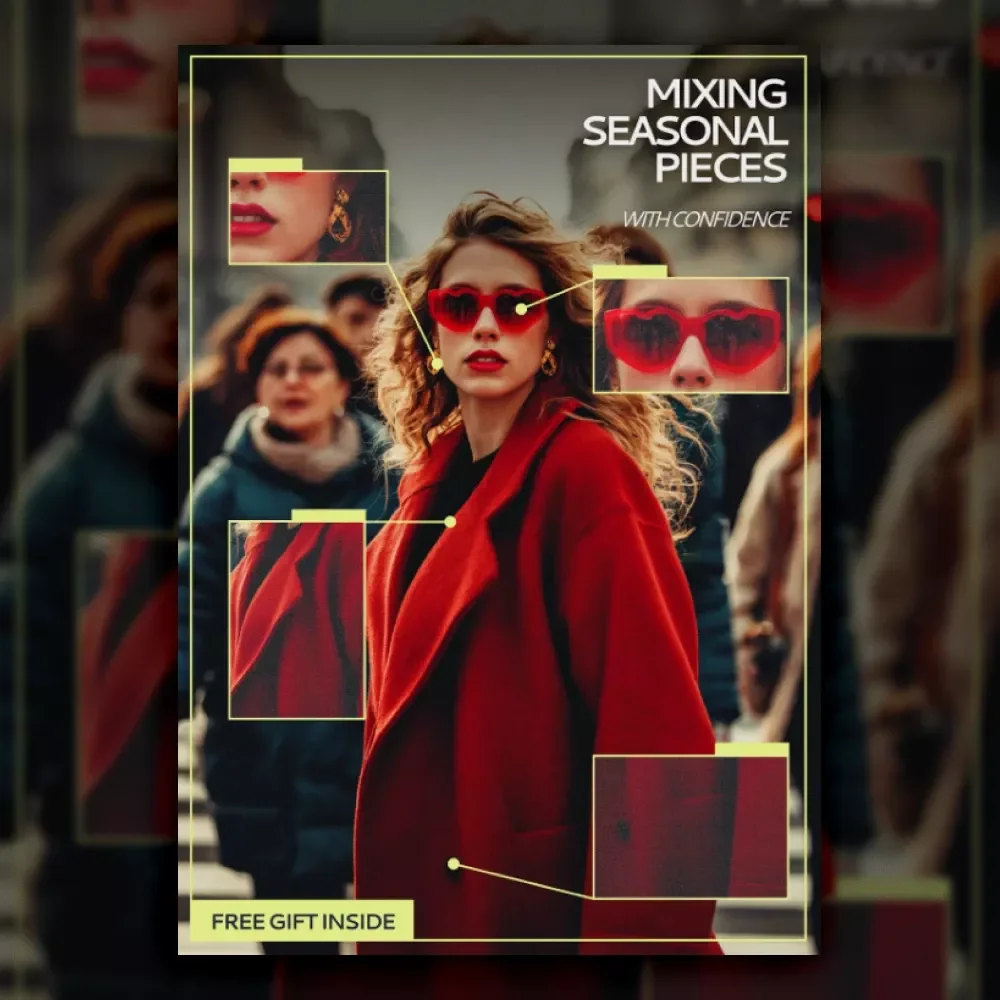 Mixing Seasonal Pieces With Confidence | Style Guide on how to mix seasonal pieces effectively | Digital Fashion Guide Download