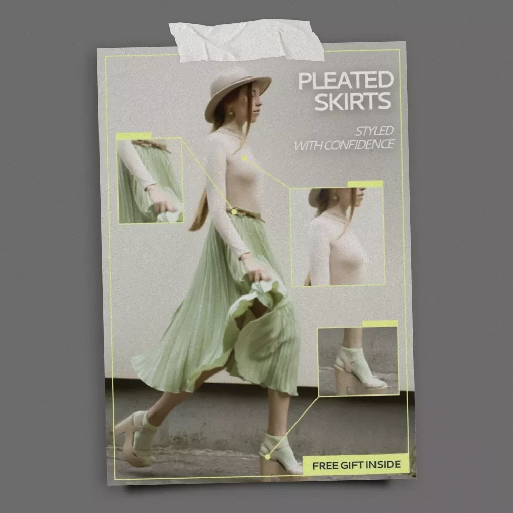 Pleated Skirts, Styled With Confidence | How to Style Pleated Skirts Guide | Modern Outfit Ideas, AI Styling Prompts & Everyday Looks