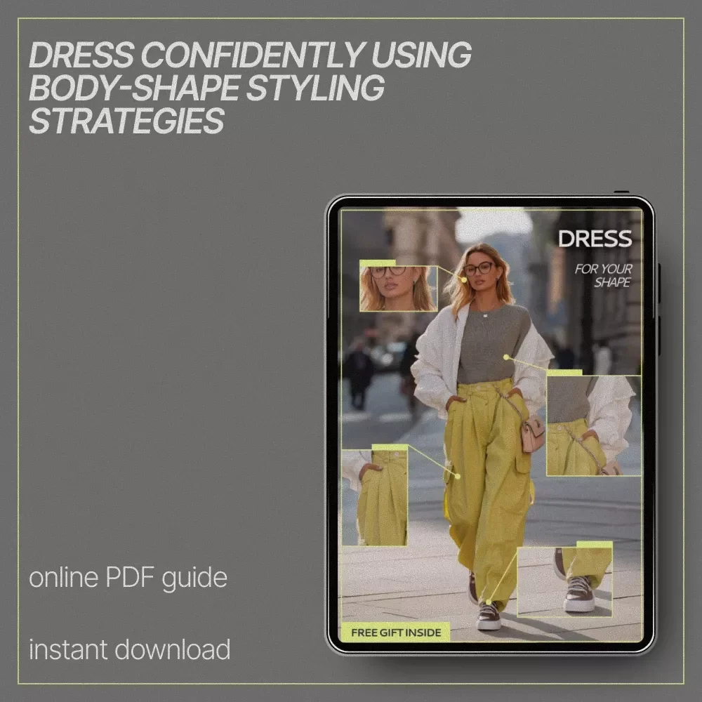 Dress for Your Shape – Body Shape Styling Guide, How to Dress for Your Body Type eBook, Capsule Wardrobe & Outfit Planning Digital Download