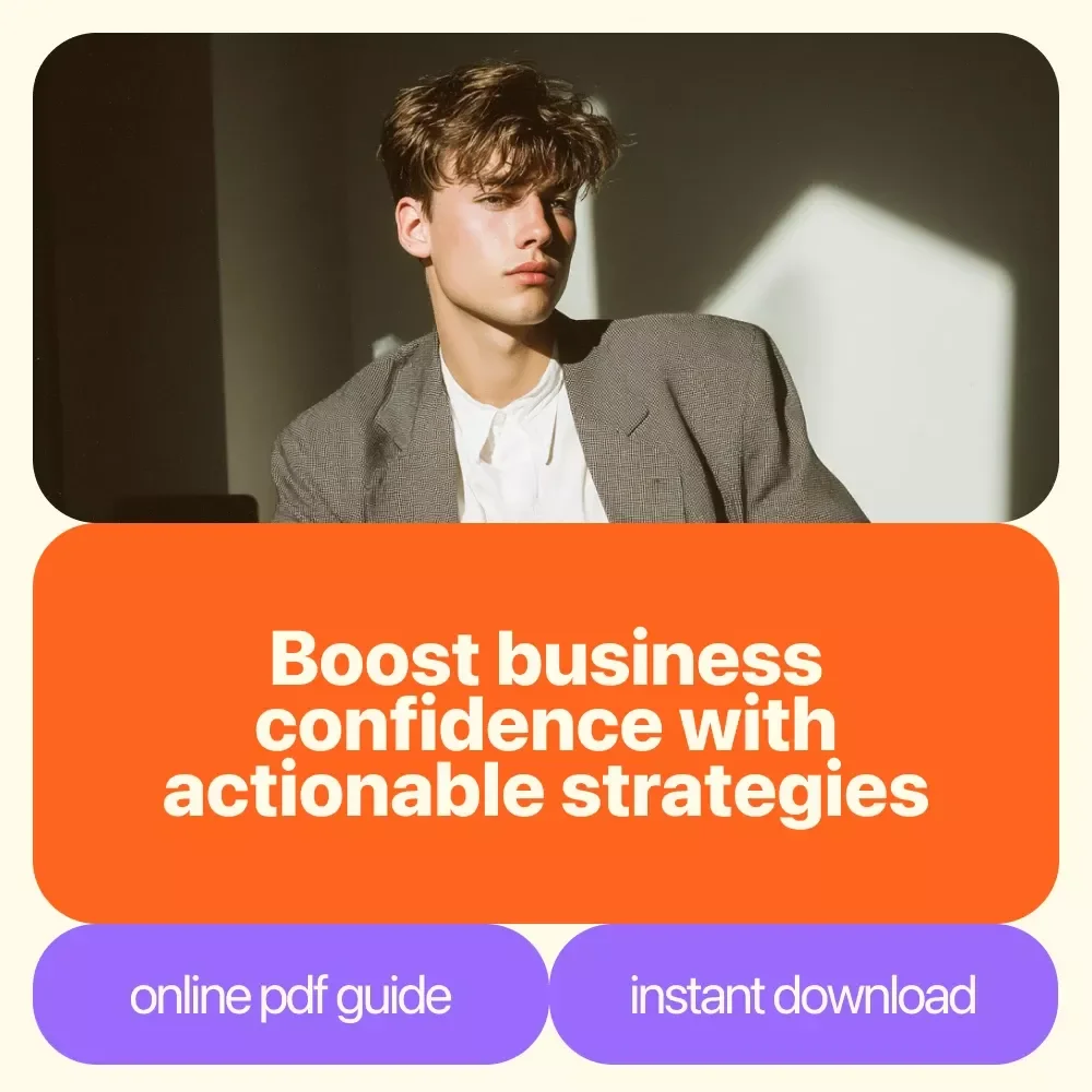 Bold Moves: A Practical Guide to Building Business Confidence - Digital Download for Entrepreneurs