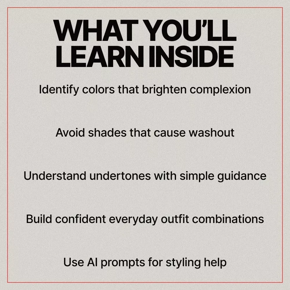 Soft Shades That Make Pale Skin Glow – Digital Color Guide for Pale Skin, Undertones & Everyday Styling Confidence