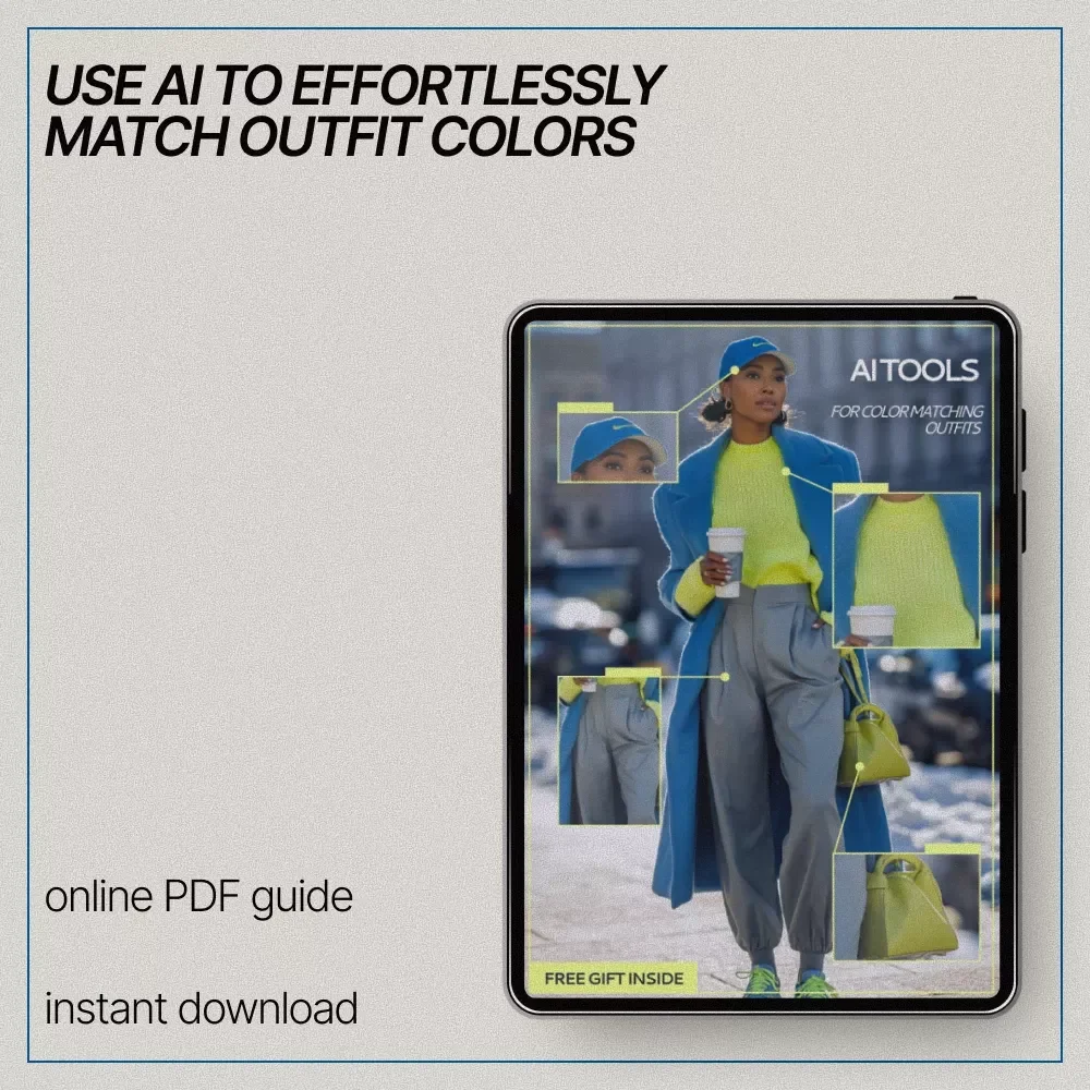 AI Tools for Color Matching Outfits – Smart Fashion eBook Guide to AI Tools for Color Matching Outfits, Color Coordination, Seasonal Styling & Wardrobe Planning