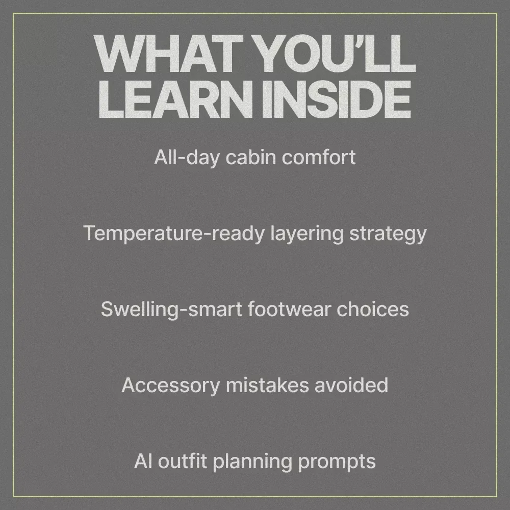 Long-Flight Outfits That Actually Work | Ebook Guide on What Outfits Work for Long Flights, Comfort-First Travel Style, Smart Layering & Flight-Ready Essentials