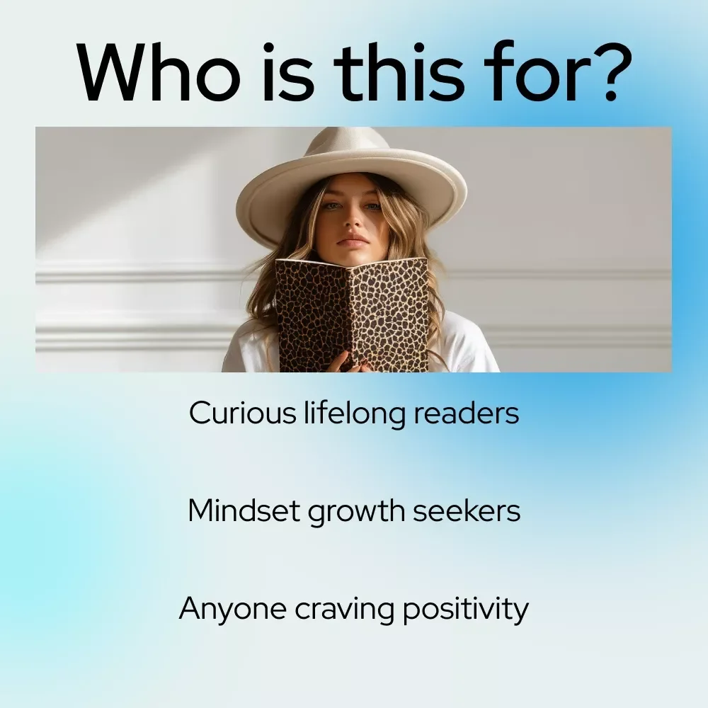The Positivity Power-Up Checklist: Your Uplifting Reading Plan | Digital Checklist for Books to Stay Positive