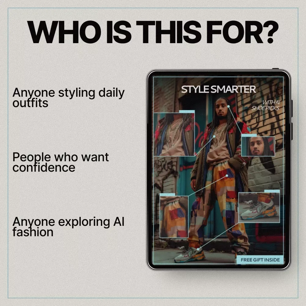 Style Smarter With AI Shoe Picks – Digital Styling Guide Using ai tools that suggest shoes for outfits | Smart Outfit Matching, Everyday & Workwear Prompts, AI Fashion Checklist