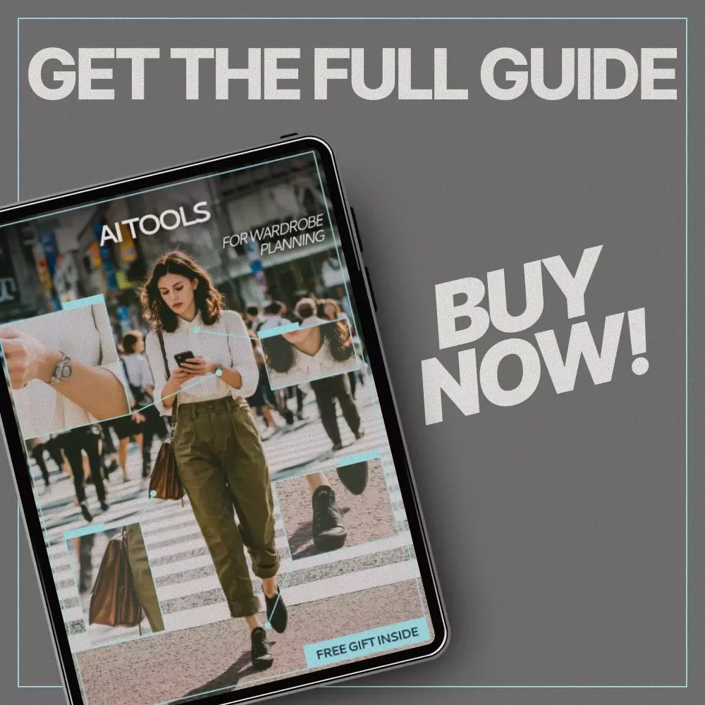 AI Tools for Wardrobe Planning – Smart Style Guide eBook | Digital Download for Closet Organization, Outfit Planning & Sustainable Fashion Using ai tools for wardrobe planning