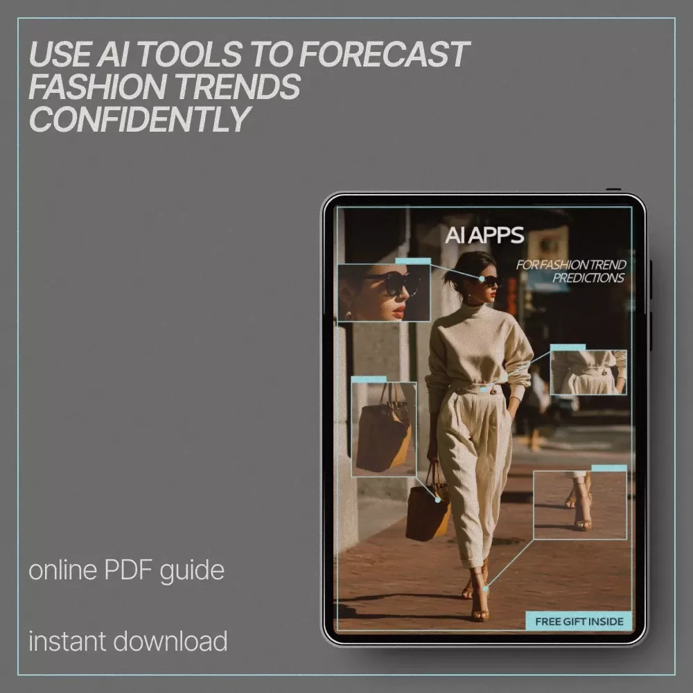 AI Apps for Fashion Trend Predictions | Trend Forecasting Ebook | AI Tools for Designers, Brands & Creators