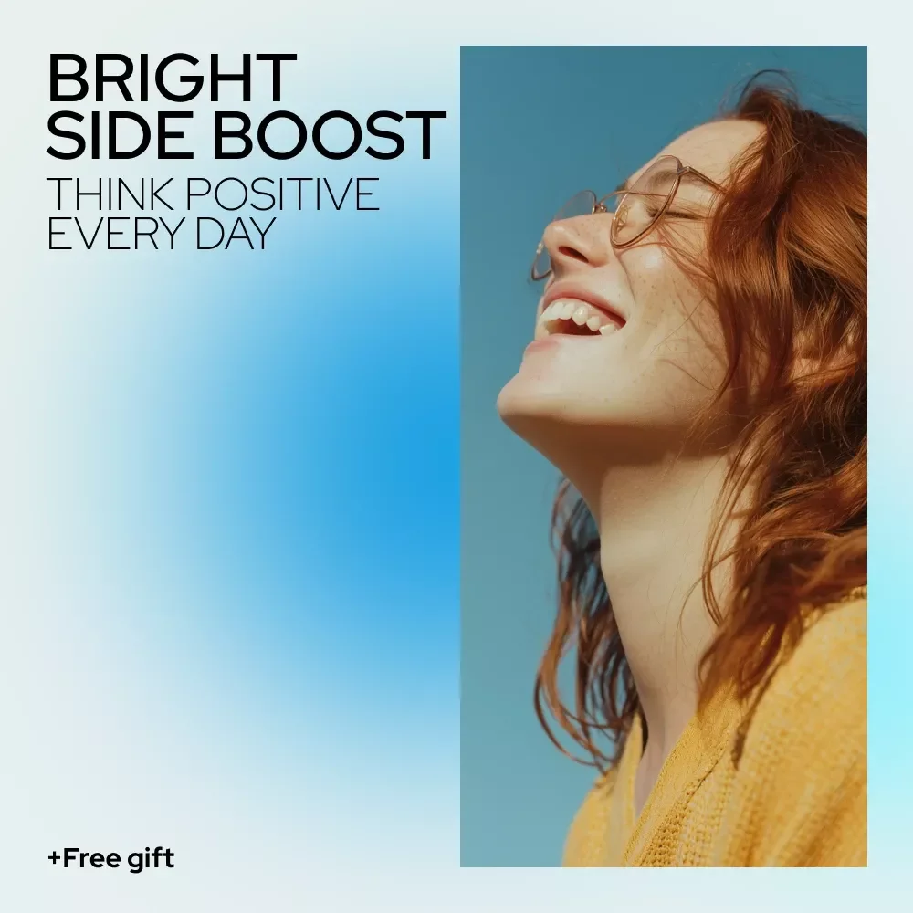 Bright Side Boost: Your Quick-Start Checklist to Think Positive Every Day | Digital Positivity Checklist for How Always Think Positive Mindset Shifts