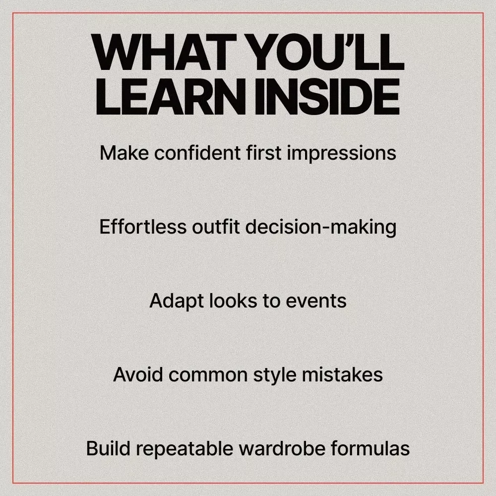 Dress to Connect, Stand Out Naturally: An eBook Guide to What Outfits Are Good for Networking Events, Building Confidence & Making Memorable First Impressions