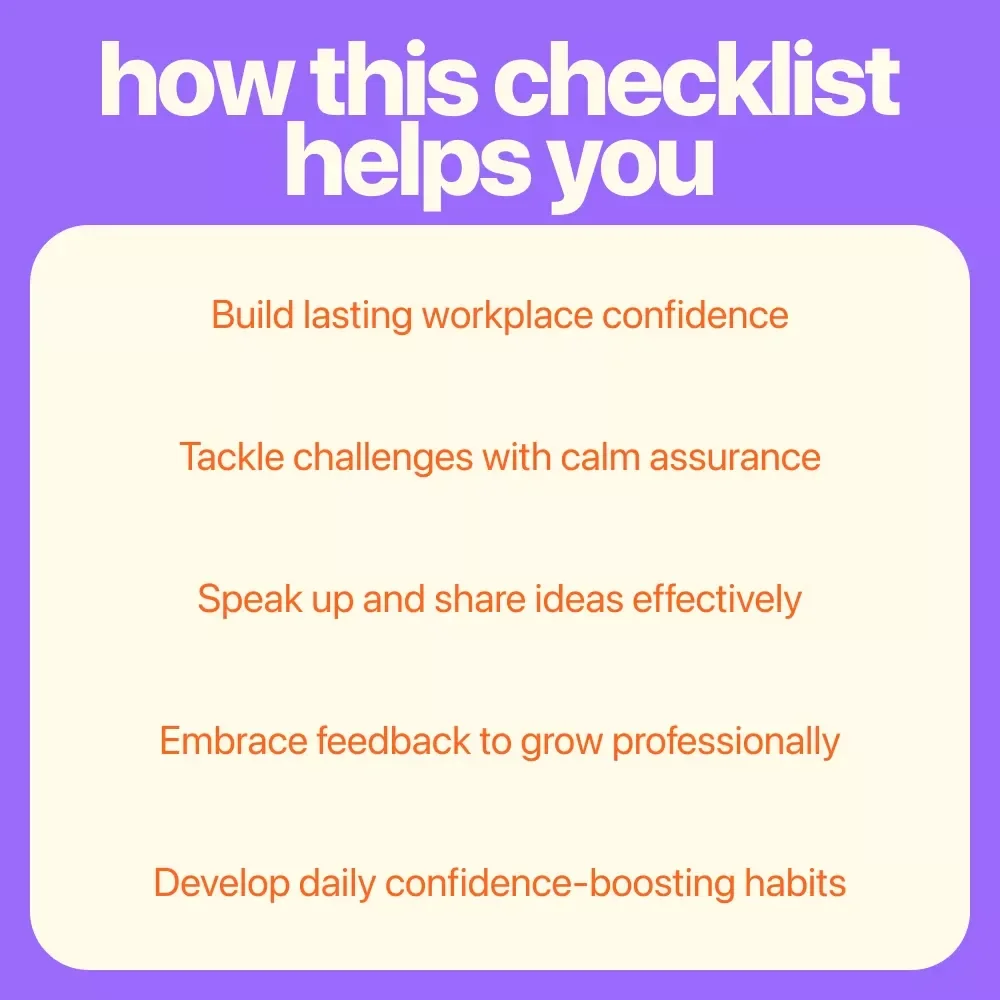 Your Ultimate Office Confidence Checklist: Own It Like a Pro