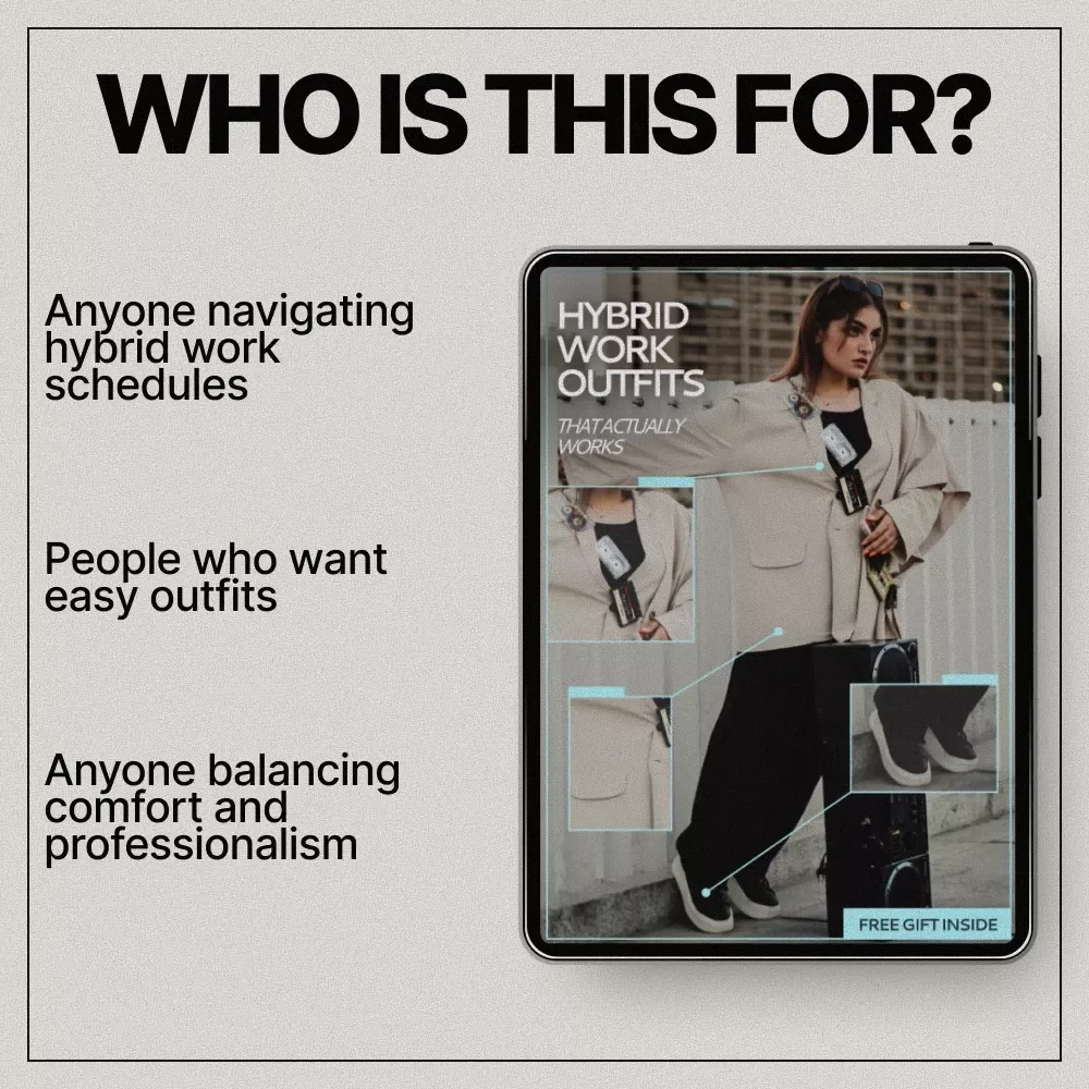 Hybrid Work Outfits That Actually Work | Practical Style Guide for Modern Professionals | What Outfits Work for Hybrid Work Style