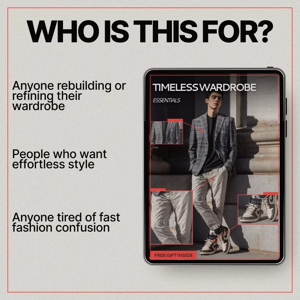 Timeless Wardrobe Essentials – Classic Style Guide, Capsule Wardrobe eBook, Everyday Fashion Checklist for Women
