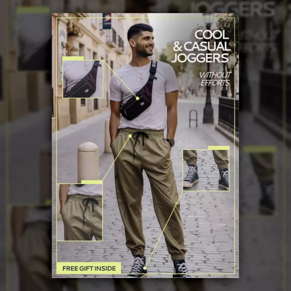 Cool & Casual Joggers Without Efforts – A Simple Style Guide on How to Style Joggers Casually for Everyday Looks