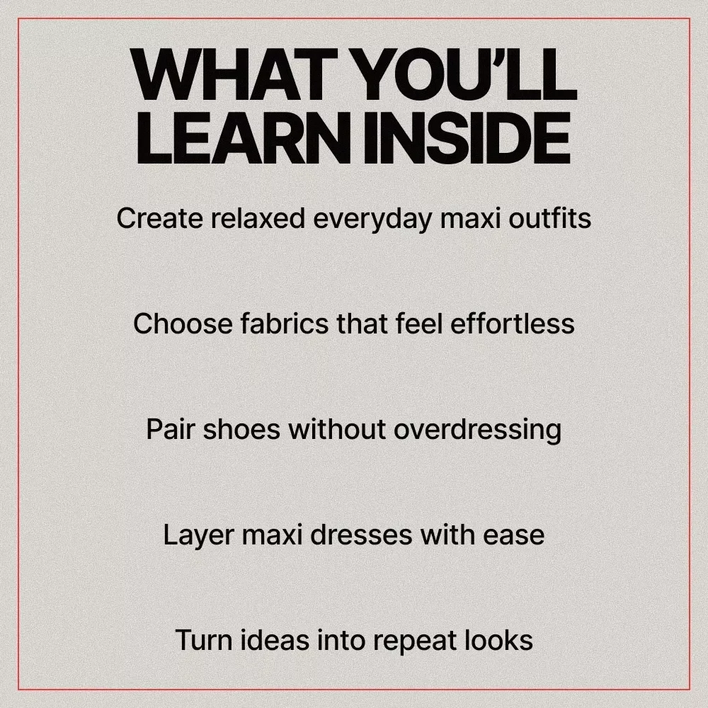 Effortless, Casual Maxi Dress Styling – A Practical Guide on how to style maxi dresses casually for Everyday Wear, Relaxed Outfits, and Easy Seasonal Looks
