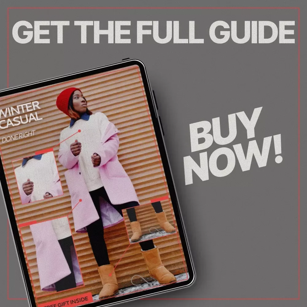 Winter Casual Done Right – Ebook Guide on How to Dress for Casual Winter Days with Effortless Style