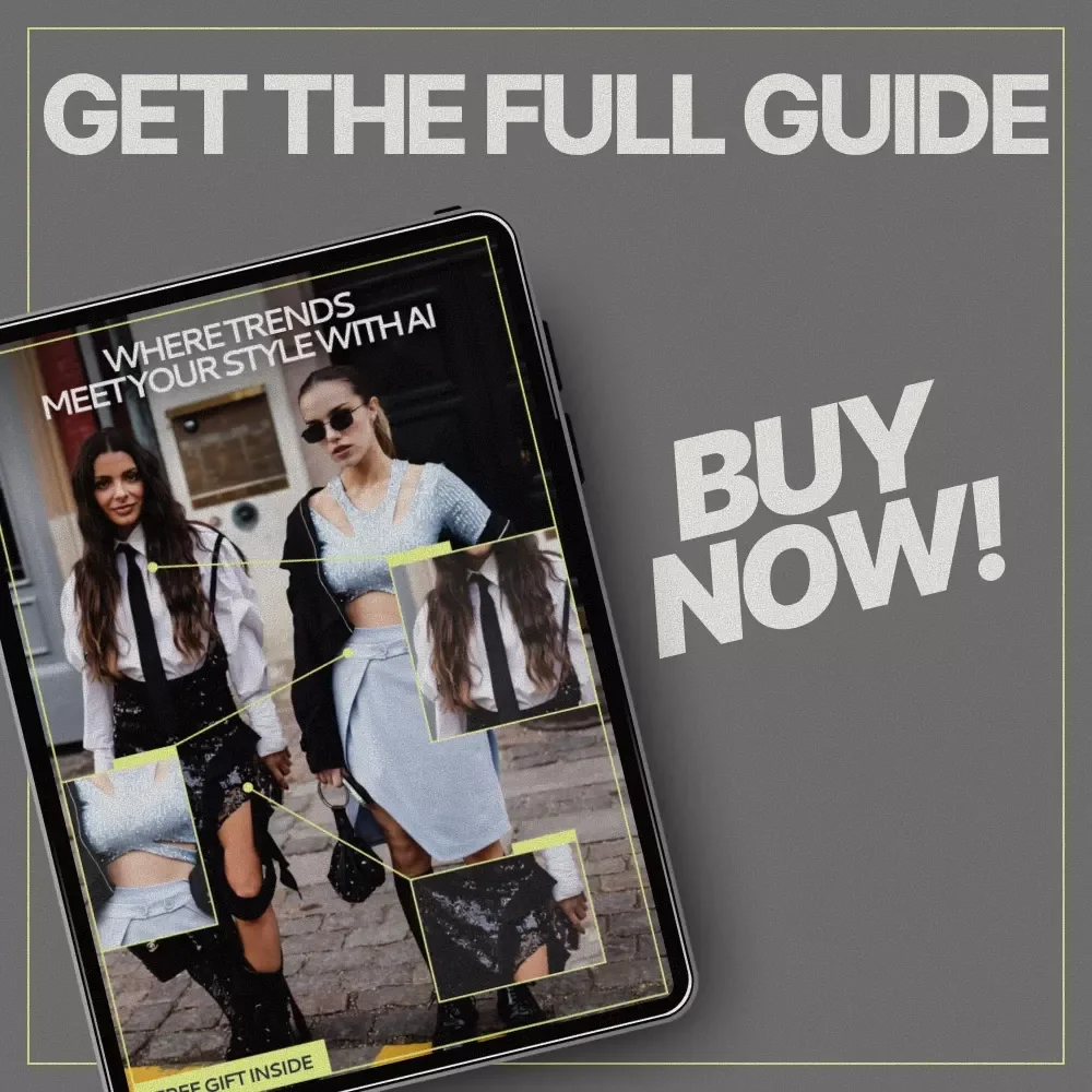 Where Trends Meet Your Style With AI | AI Fashion Guide, Personal Style Workbook, Trend Forecasting eBook, AI Styling Prompts & Digital Download