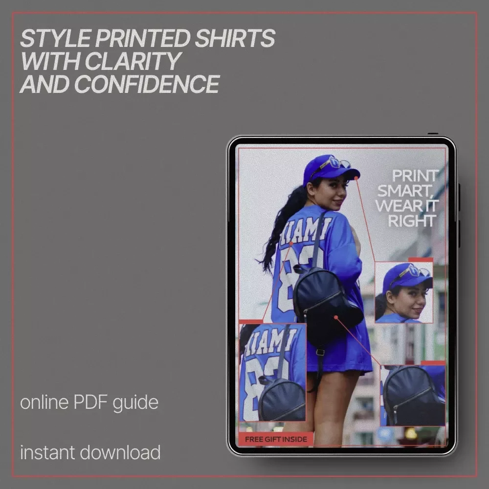 Print Smart, Wear It Right – A Practical Style Guide on How to Style Printed Shirts with Confidence for Everyday & Statement Looks