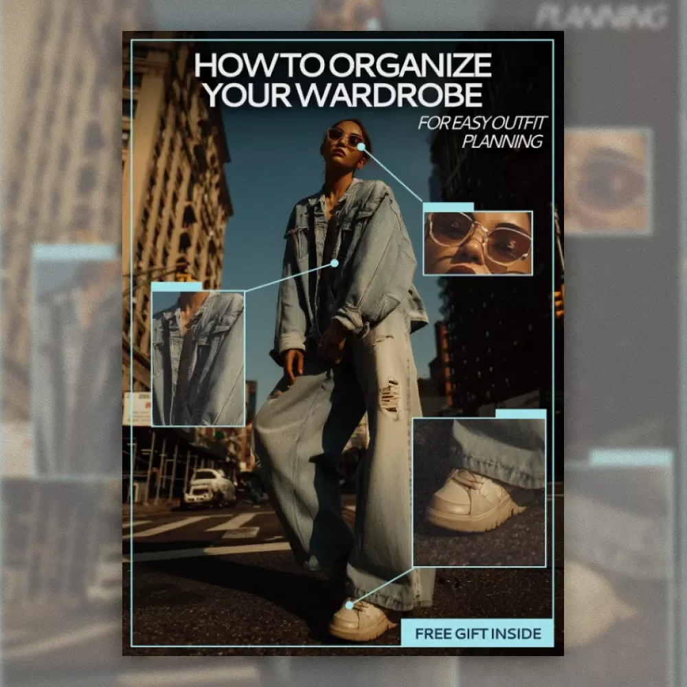 How to Organize Your Wardrobe for Easy Outfit Planning | Practical Style Guide eBook for a Clutter-Free Closet & Stress-Free Daily Outfits