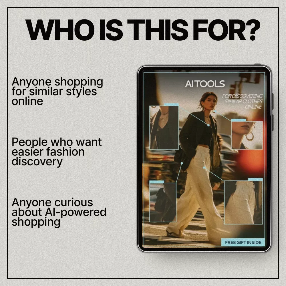 AI Tools for Discovering Similar Clothes Online | Smart Fashion Guide for Finding Lookalike Outfits with AI Tools