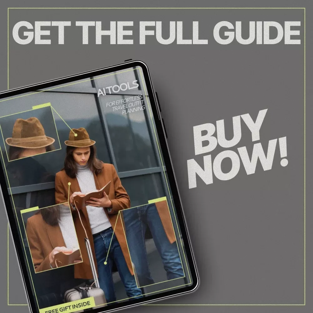 AI Tools for Effortless Travel Outfit Planning – Smart Packing Guide with AI Apps to Plan Travel Outfits, Digital Download for Stylish & Stress-Free Trips