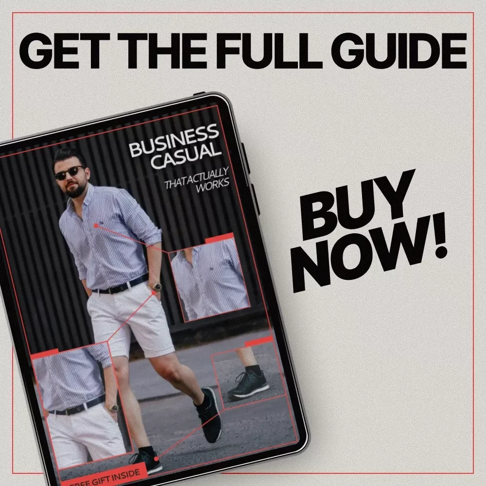 Business Casual That Actually Works | Practical Style Guide eBook Explaining What Clothes Work for Business Casual