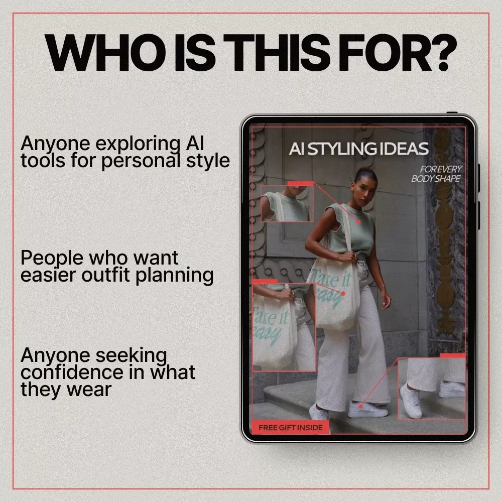 AI Styling Ideas for Every Body Shape – AI Fashion Guide, Body Shape Styling Guide, Digital Download eBook for Personalized Outfits