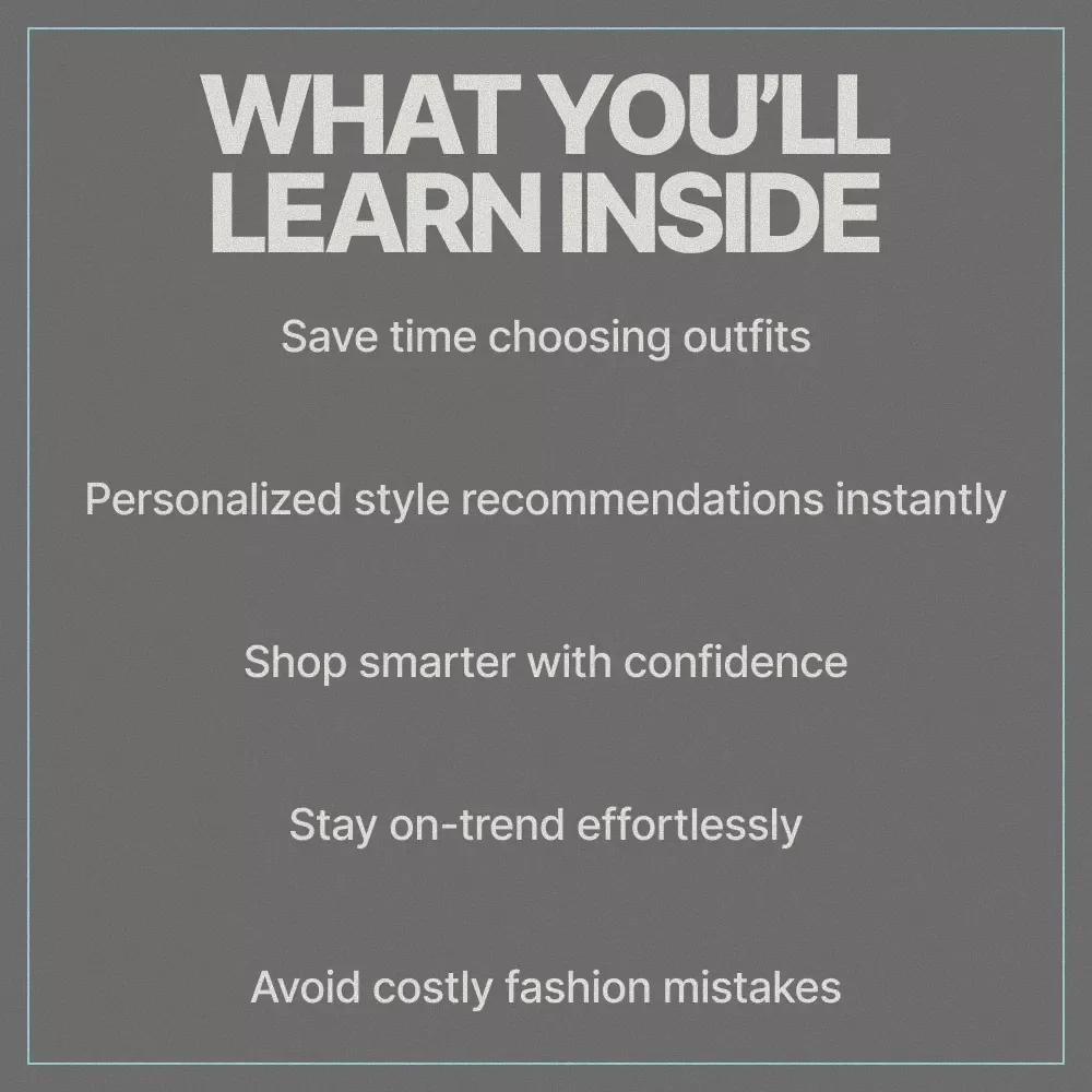 AI Fashion Stylists for Effortless Online Style – Smart Style Guide, Personal Styling with AI, Digital Fashion Planning Resource