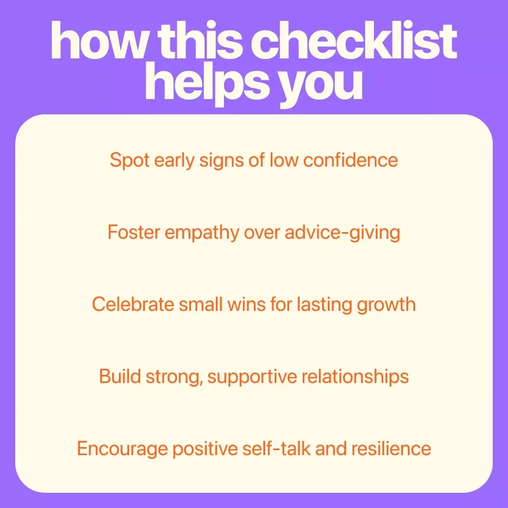 Confidence Boost Buddy Checklist: A Step-by-Step Guide to Empowering Others