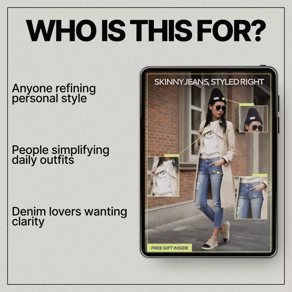 Skinny Jeans, Styled Right – A Practical Guide on How to Style Skinny Jeans With Confidence, Proportion, and Modern Outfit Ideas