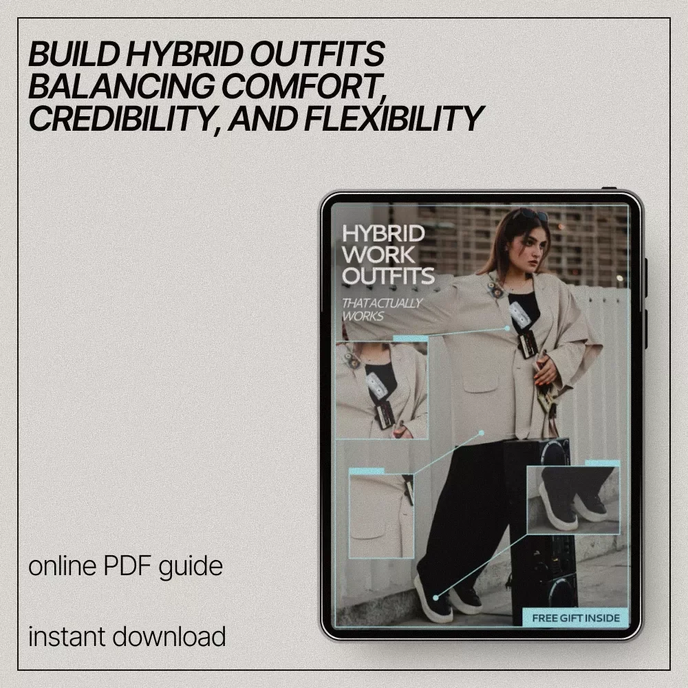Hybrid Work Outfits That Actually Work | Practical Style Guide for Modern Professionals | What Outfits Work for Hybrid Work Style