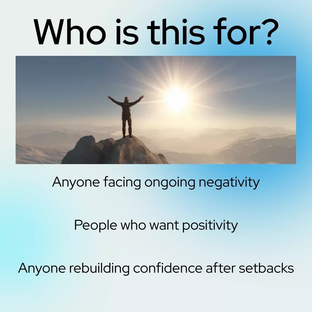 Rising Above: How to Shine Positive When Life Gets Dark – Ebook Guide on how to become positive in negative situations, Mindset & Resilience