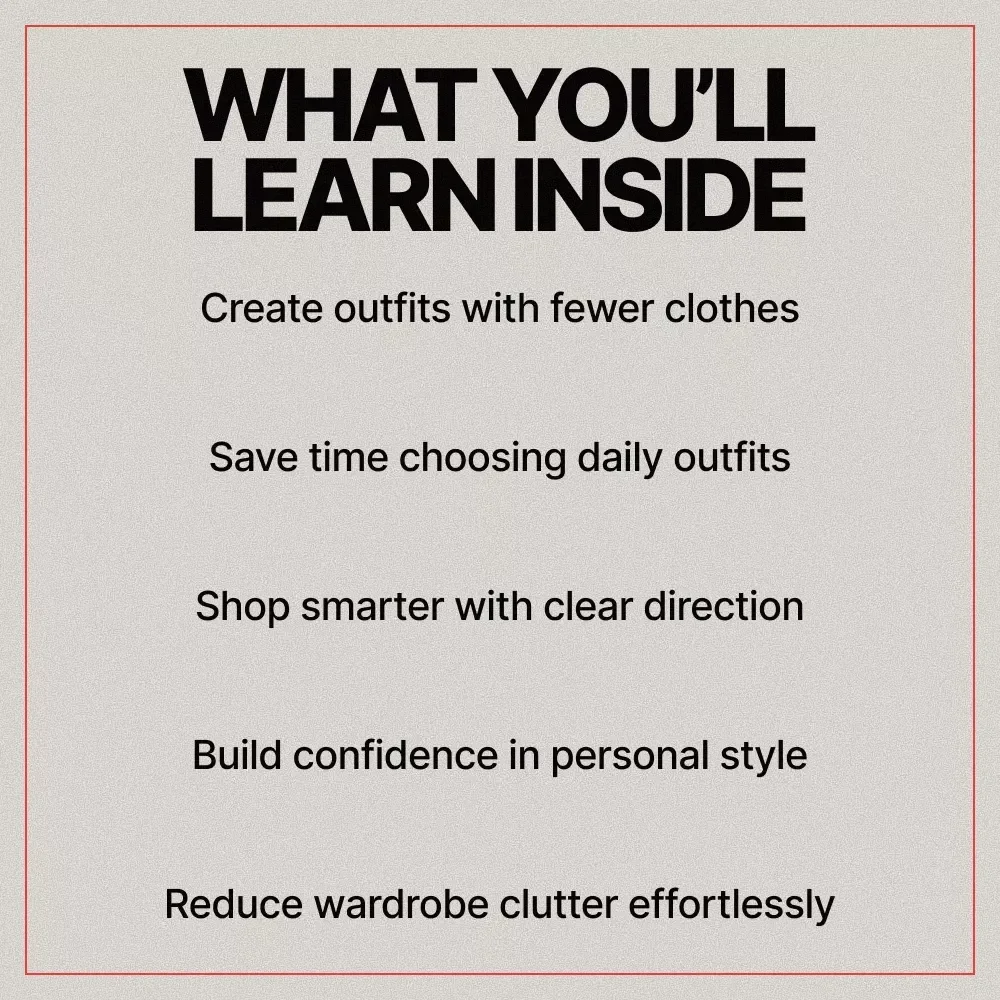 Building Your Perfect Versatile Wardrobe – Digital Guide for a Capsule Closet, Timeless Style & Everyday Outfit Planning | Fashion eBook Download