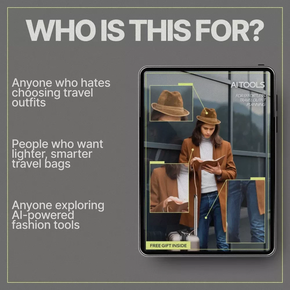 AI Tools for Effortless Travel Outfit Planning – Smart Packing Guide with AI Apps to Plan Travel Outfits, Digital Download for Stylish & Stress-Free Trips