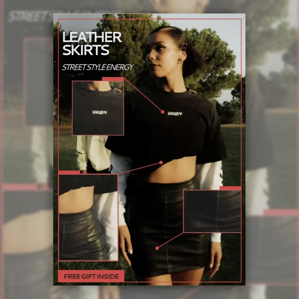 Leather Skirts, Street Style Energy – A Practical Guide on how to style leather skirts for street style with Confidence