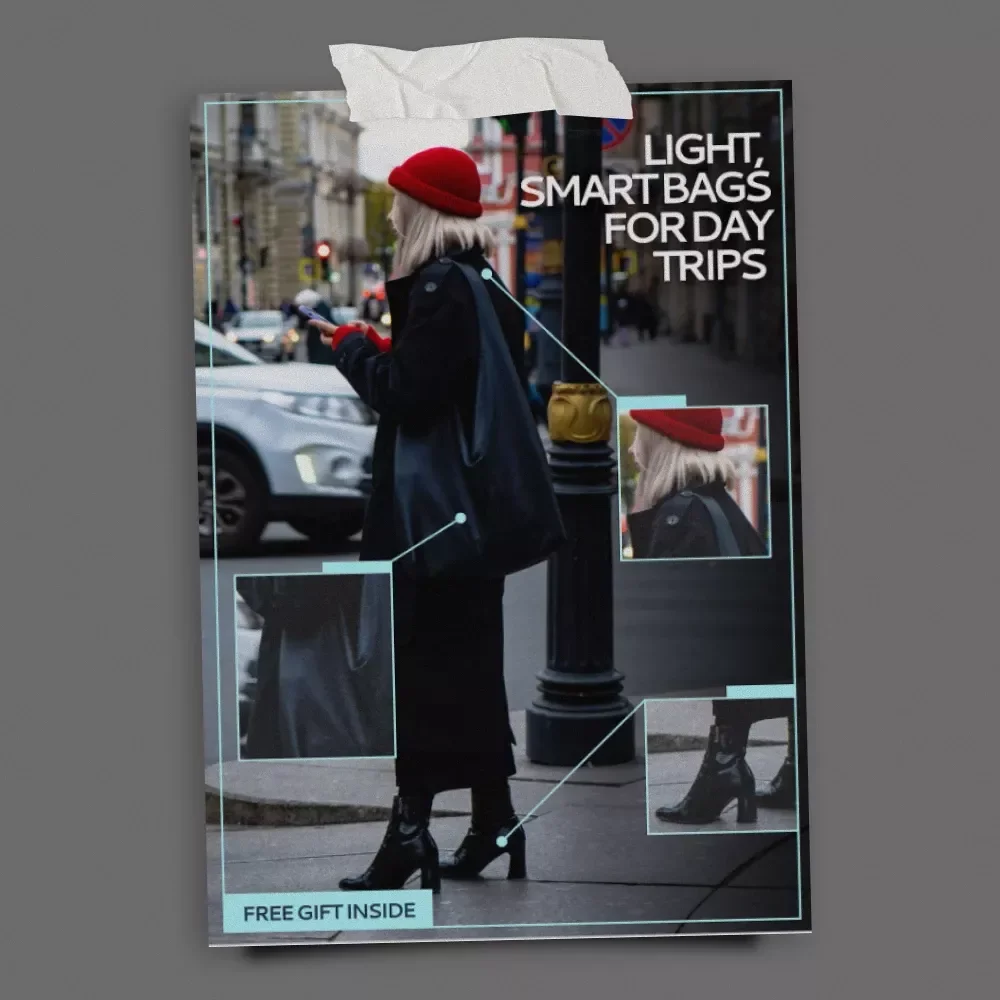 Light, Smart Bags for Day Trips – Practical Guide Answering What Bags are Best for Day Trips | Easy Packing, Comfort & Versatile Travel Carry Options