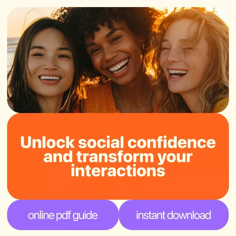 Confidence Unlocked: Your Easy Guide to Social Brilliance - Digital Download for Building Social Confidence, Overcoming Fear, and Boosting Communication Skills