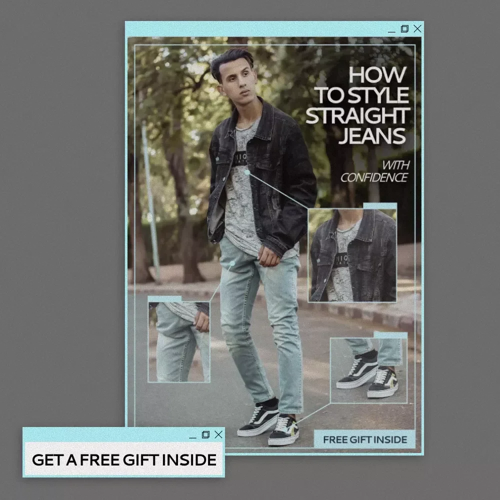 How To Style Straight Jeans With Confidence – A Practical Denim Styling Guide for Everyday Outfits, Work Looks & Modern Wardrobes