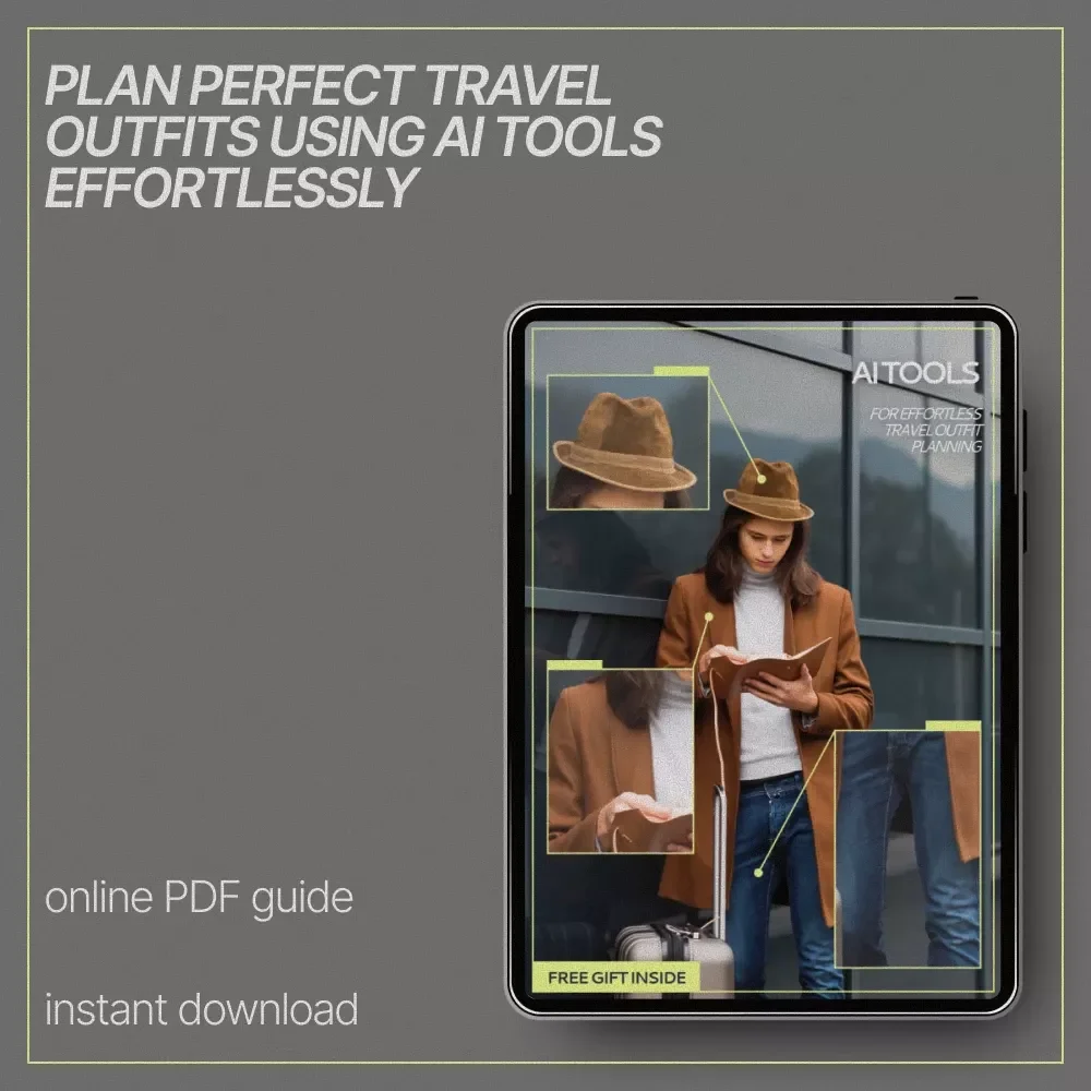 AI Tools for Effortless Travel Outfit Planning – Smart Packing Guide with AI Apps to Plan Travel Outfits, Digital Download for Stylish & Stress-Free Trips