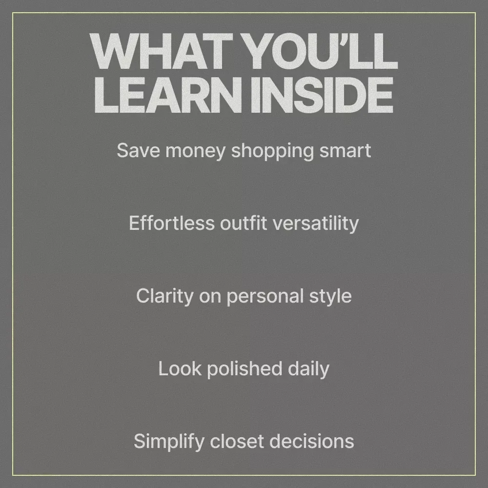 Building a Functional Wardrobe Without Breaking the Bank – eBook Guide on how to create a functional wardrobe on a budget, Smart Styling, Closet Essentials & Shopping Tips