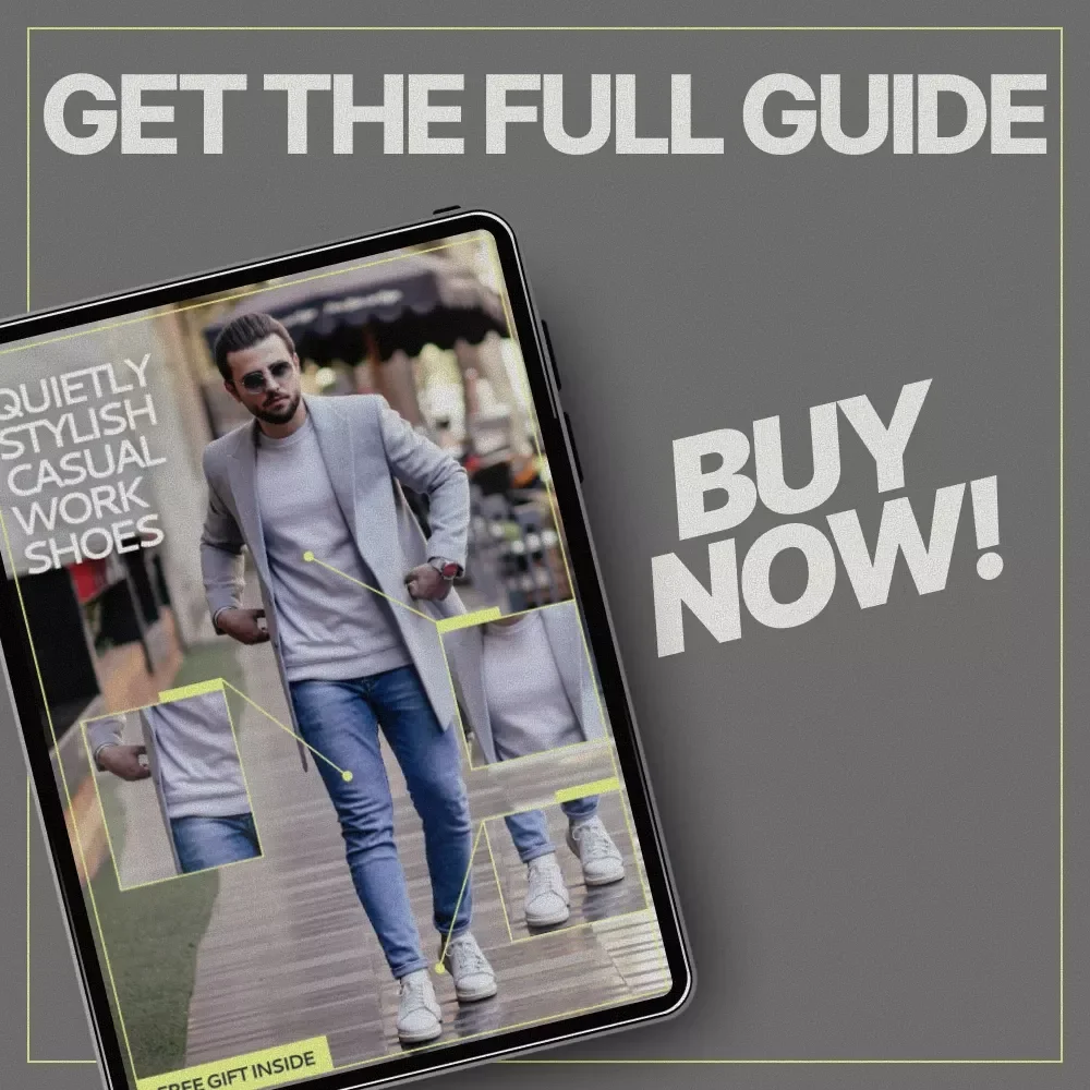 Quietly Stylish Casual Work Shoes Guide | What Casual Work Shoes Are Trending | Modern Office Footwear, Hybrid Work Style, Smart Shoe Rotation eBook