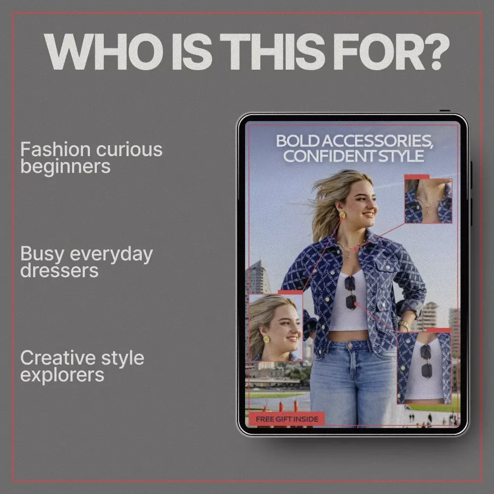 Bold Accessories, Confident Style – How to Wear Bold Accessories with Confidence | Modern Styling eBook Guide