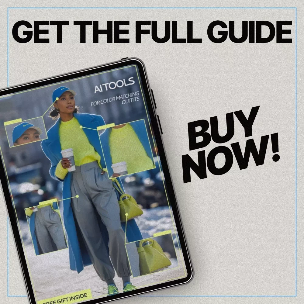 AI Tools for Color Matching Outfits – Smart Fashion eBook Guide to AI Tools for Color Matching Outfits, Color Coordination, Seasonal Styling & Wardrobe Planning