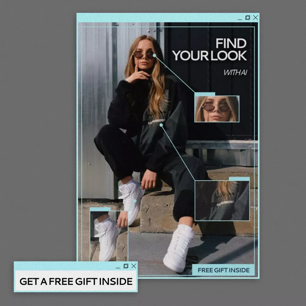 Find Your Look With AI – Smart Fashion Search Guide, AI Clothing Finder eBook, Style Matching & Outfit Dupes Digital Download