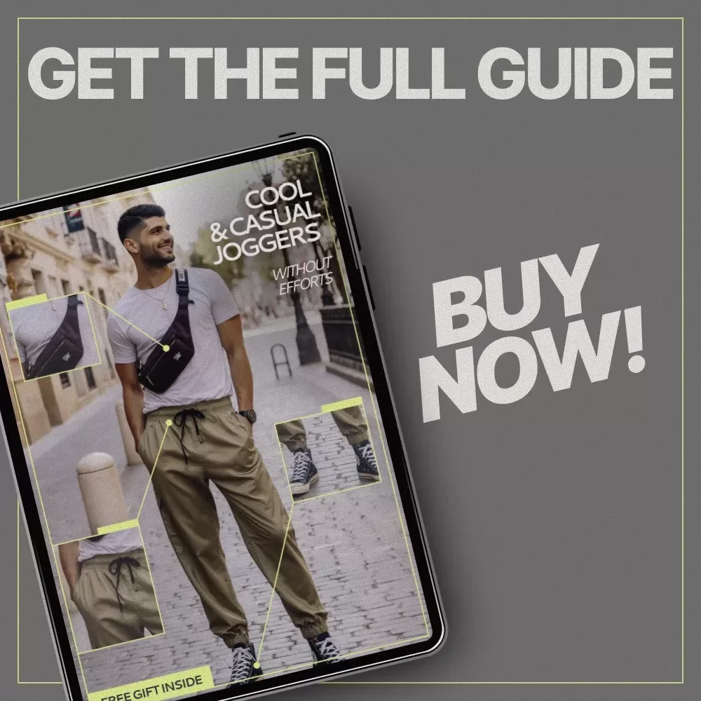 Cool & Casual Joggers Without Efforts – A Simple Style Guide on How to Style Joggers Casually for Everyday Looks