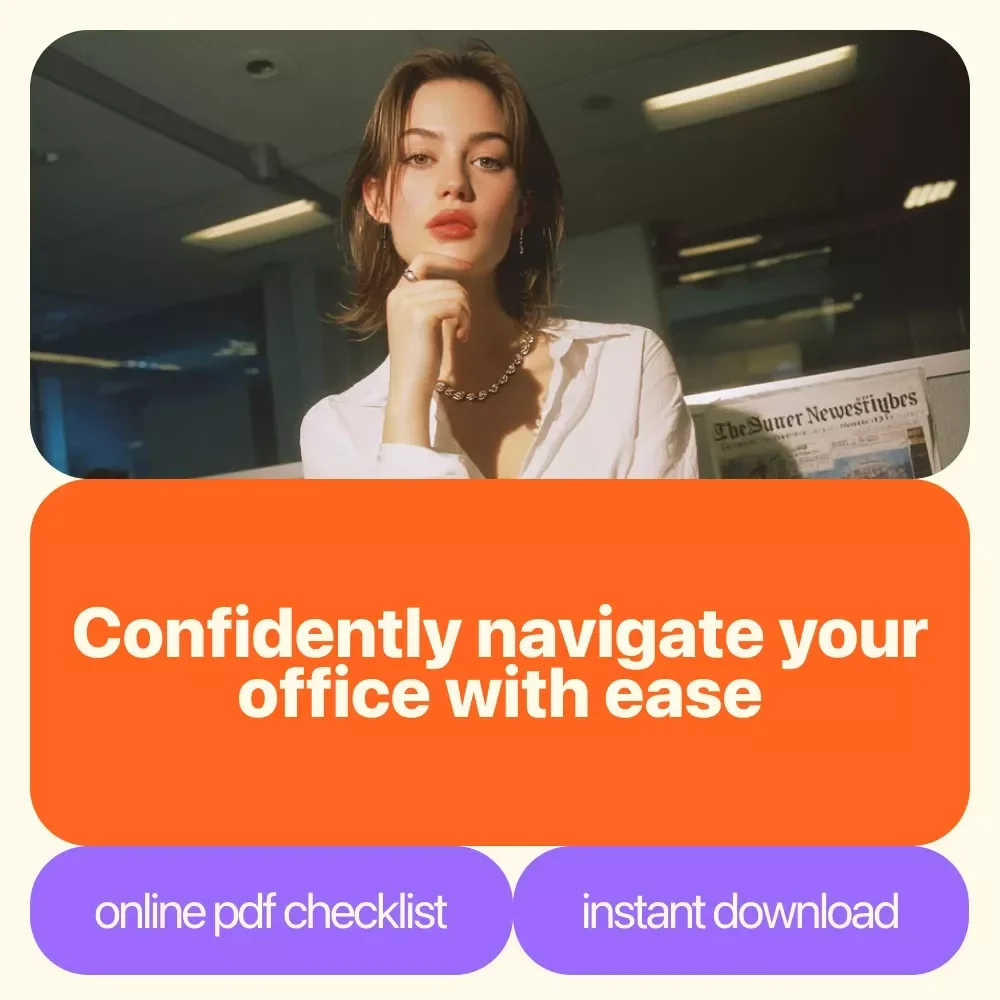 Your Ultimate Office Confidence Checklist: Own It Like a Pro